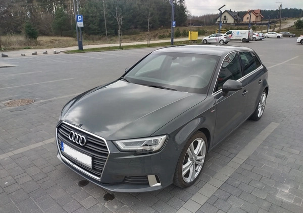 Audi A3 cena 87500 przebieg: 118000, rok produkcji 2018 z Gdynia małe 172